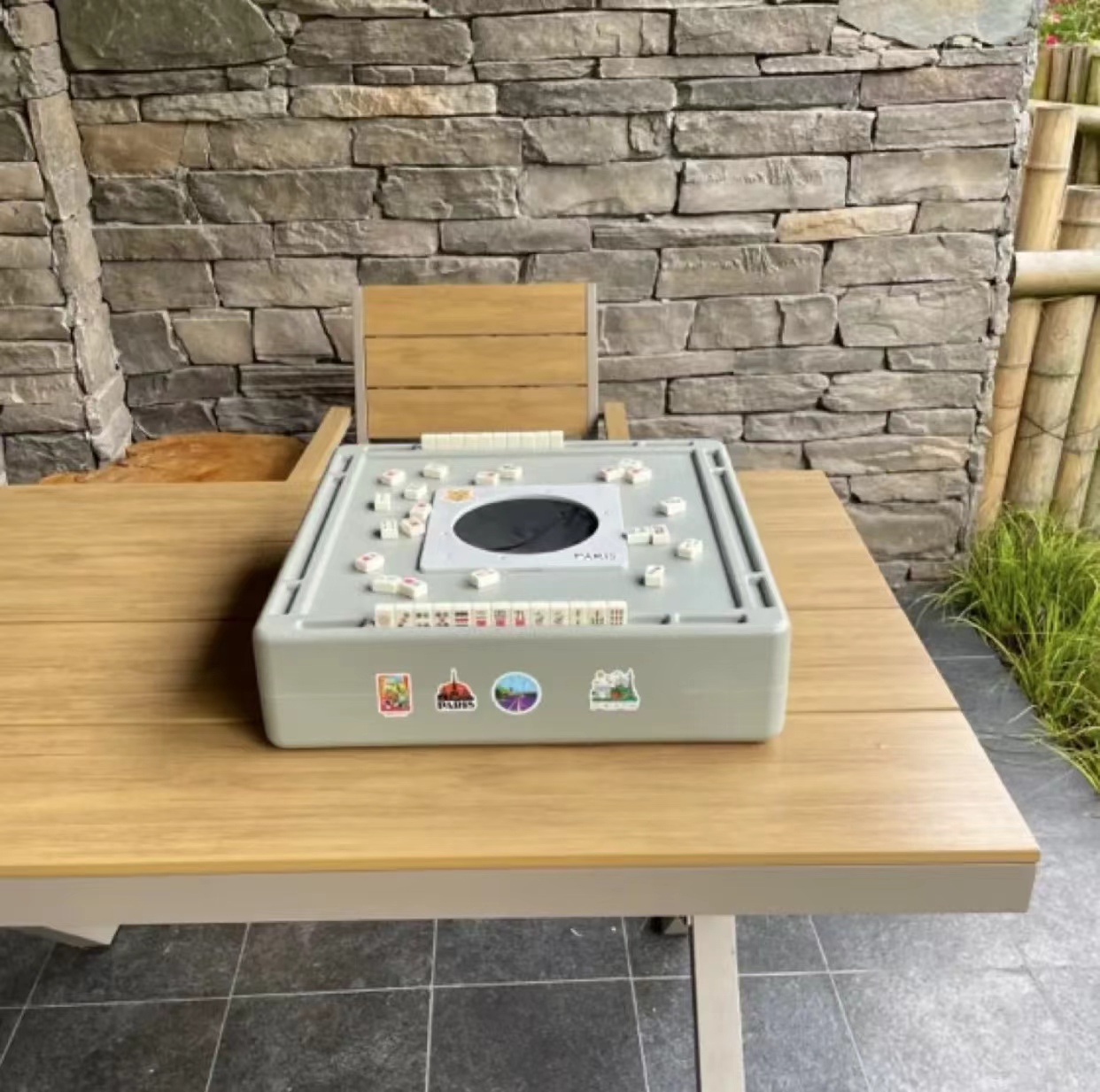 【火爆全網】露營麻將桌迷你旅遊便攜手搓小麻將